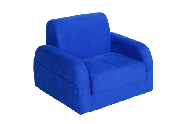 2 in 1 Sofa Chair for Kids in Pink and Blue - image 1