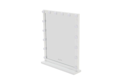 Hollywood Style Rectangular LED Lighted Makeup Mirror with Touch Control - thumbnail 5