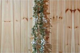 Battery-Operated Pre-Lit Mistletoe Rattan Garland - 1.8m LED Christmas Decoration for Indoor & Outdoor Use - thumbnail 7