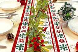 Battery-Operated Pre-Lit Mistletoe Rattan Garland - 1.8m LED Christmas Decoration for Indoor & Outdoor Use - thumbnail 1