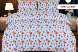 Ultimate Family Christmas Bedding Cover Set - Reversible Poly-Cotton, Machine Washable, Multiple Sizes & Festive Designs - thumbnail 7