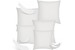 Luxury Duck Feather Cushion Pads - 100% Cotton, Breathable & Durable, Multiple Sizes & Packs - thumbnail 1