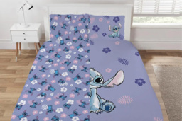 Disney Lilo & Stitch Polycotton Reversible Bedding Set - Soft, Machine Washable Duvet Cover with Pillowcase - Single or Double - thumbnail 4
