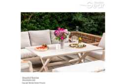 Seville 7-Seater Modern Aluminium Garden Sofa Set - Weather-Resistant Outdoor Lounge - thumbnail 3