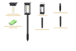 Solar LED Path Lights - Weatherproof, Eco-Friendly Outdoor Lighting