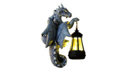 Solar LED Dragon Tree Hugger - Weatherproof Outdoor Garden Light