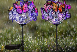 Solar LED Butterfly Path Lights - Weatherproof Outdoor Garden Lighting, 2-Pack - thumbnail 8