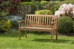 Acacia Wood Outdoor Garden Bench - Weather-Resistant, Eco-Friendly, 2-Seater