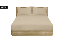 Luxury Polycotton Extra Deep Fitted Bed Sheet - Soft, Breathable & Machine Washable - Multiple Sizes & Colours - thumbnail 4