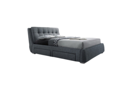 Signature Fabric Storage Bed with Padded Headboard and Four Drawers - Double & King Size - thumbnail 7