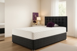 Hybrid Memory Fibre Open Coil Sprung Mattress - thumbnail 3