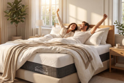 Hybrid Memory Foam Mattress with Dual-Sided Firmness - thumbnail 1