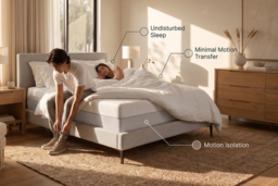 Hybrid Memory Foam Mattress with Dual-Sided Firmness - thumbnail 8