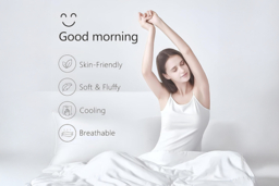 Hypoallergenic 4.5-Tog Bounce Back Duvet - Machine Washable, Anti-Allergy, Polycotton Cover - Single to Super King - thumbnail 8