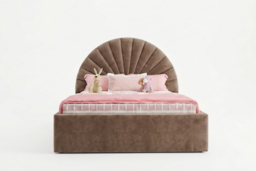 Sweet Dreams Upholstered Kids Bed - 3 Sizes & 10 Colours - thumbnail 3