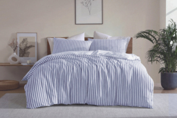 Cationic Stripe Duvet Cover Set - 2 Colours - thumbnail 3