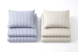 Cationic Stripe Duvet Cover Set - 2 Colours