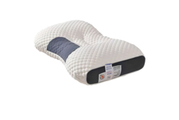 Orthopaedic Memory Foam Cervical Pillow - Ergonomic, Breathable Knitted Cotton, 74x48cm