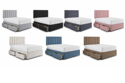 PRICE DROP! Elisa Divan Bed - Stylish Comfort in Multiple Sizes and Colours - thumbnail 3