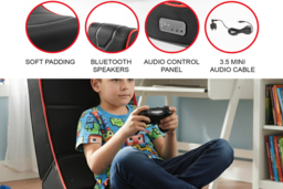 Bluetooth Rocker Gaming Chair with Built-In Dual Speakers - thumbnail 7