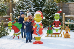 LED Grinch Christmas Garden Lights - 9 Designs - thumbnail 6