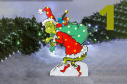 LED Grinch Christmas Garden Lights - 9 Designs - thumbnail 4