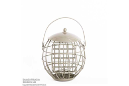 Squirrel-Proof Suet Bird Feeder - Durable Steel, Wildlife-Friendly, Sage Green - thumbnail 7