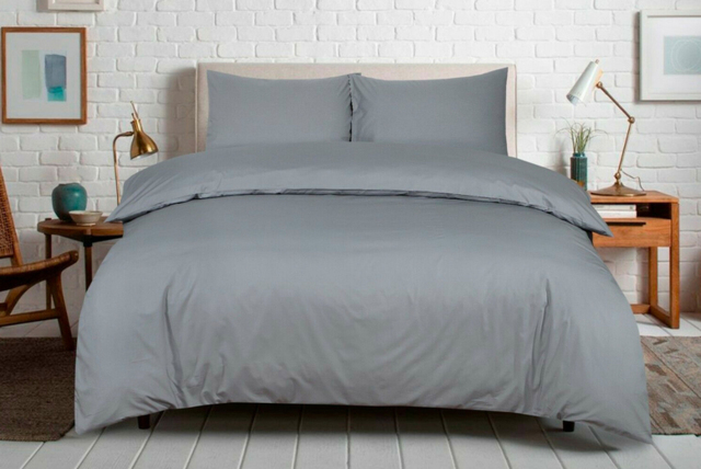 Luxury 100% Cotton Duvet Set - Soft, Breathable, Deep-Fitted Sheet, T250 Thread Count - Single, Double, King & Super King - image 1