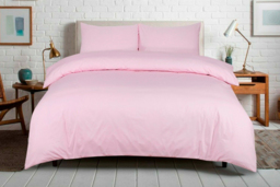 Luxury 100% Cotton Duvet Set - Soft, Breathable, Deep-Fitted Sheet, T250 Thread Count - Single, Double, King & Super King - thumbnail 4