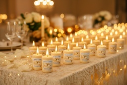 Yankee Candle Wedding Day Scented Votive Candle Set - 50-Pack Home Decor, Floral & Musk, 4.6cm x 4.8cm - thumbnail 2