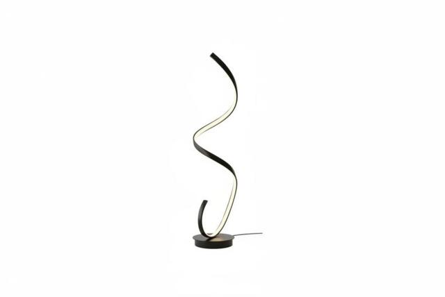 LED Spiral Floor Lamp With Soft White Illumination - image 1
