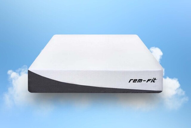Rem-Fit Hybrid Pocket 1000 Memory Foam Mattress - Pressure Relief & Support, 4 Sizes, Included Pillows - image 1