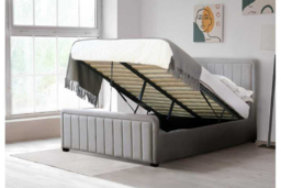 Elegant Fabric Brighton Ottoman Bed Frame - Modern Storage & Sturdy Base - thumbnail 7