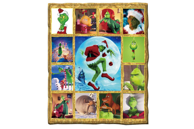 Christmas Flannel Throw Blanket - Ultra-Soft Polyester, Machine Washable, 2 Sizes, 10 Colours - image 1