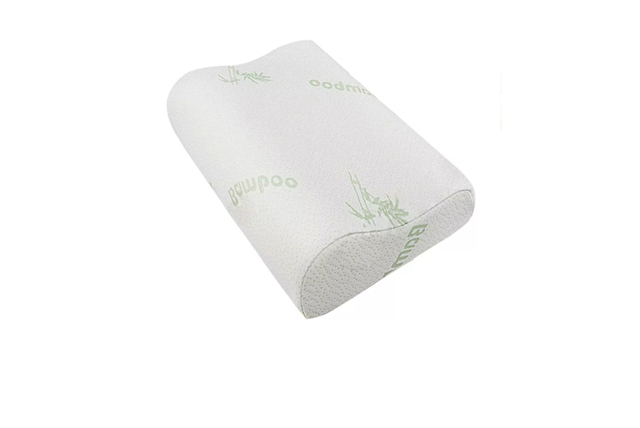Bamboo Memory Foam Orthopedic Pillow - Ergonomic, Breathable & Antibacterial, 3 Sizes - image 1