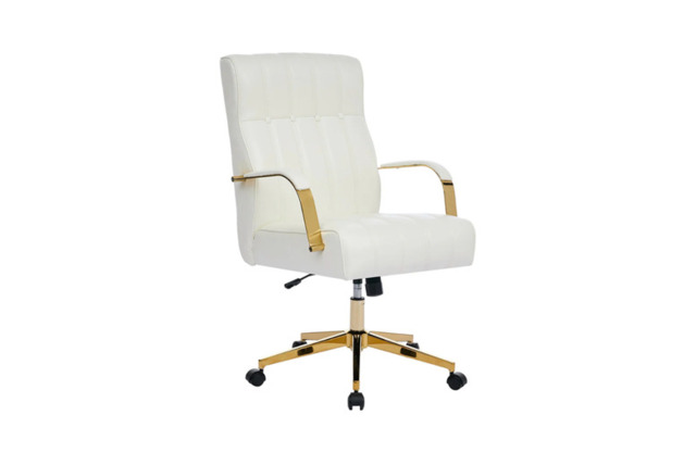 Luxurious PU Leather Office Chair with Adjustable Height and Tilt - image 1