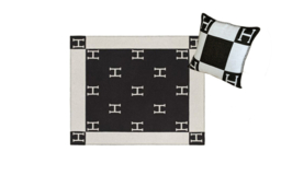 Designer  Avalon Cotton Throw Blanket & Pillowcase Set - Ultra Soft, Modern Design, 140x165cm - thumbnail 7