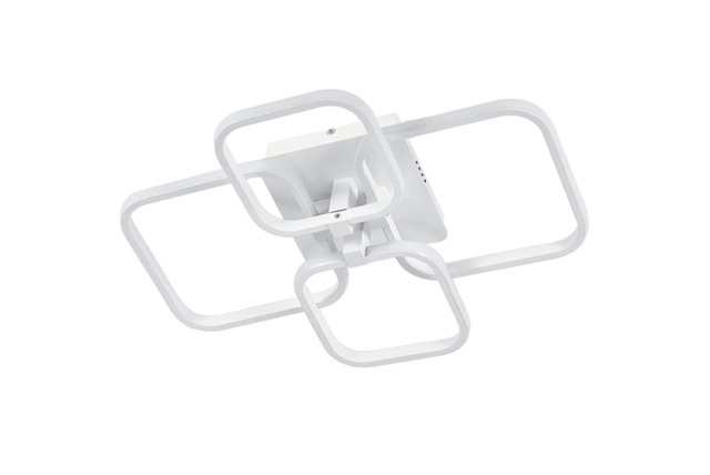 Semi-Flush Dimmable LED Ceiling Light with Remote Control - image 1