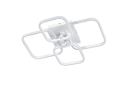 Semi-Flush Dimmable LED Ceiling Light with Remote Control - thumbnail 1