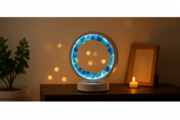 Crystal Cluster LED Table Lamp - Rechargeable, Modern Healing Light (Amethyst, Citrine or Quartz) - thumbnail 6