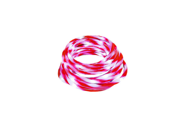 Solar-Powered LED Christmas Candy Rope Lights - Outdoor Festive String Lighting in 3 Lengths - image 1