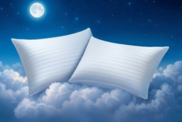 Ultra-Firm Non-Allergenic Pillows - Pair - Super Firm Spiral Fibre, Polycotton Cover, Supportive & Hypoallergenic - thumbnail 6