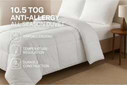 10.5 Tog Anti-Allergy All Season Duvet - 4 Sizes - thumbnail 6