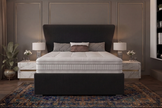 Butterfly Divan Bed with Memory Foam Mattress & Storage Options - image 1