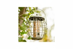 Squirrel-Proof Bird Feeder - Durable Steel, Sage Green, Wildlife-Friendly - thumbnail 2