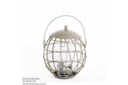 Squirrel-Proof Bird Feeder - Durable Steel, Sage Green, Wildlife-Friendly - thumbnail 7