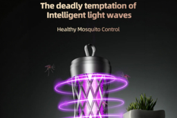 Cordless Purple Light Electric Mosquito Killer Lamp - thumbnail 4