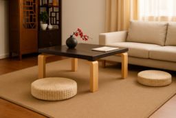 Handwoven Japanese Straw Bedroom Seat Cushion - Eco-Friendly, Breathable & Multiple Sizes - thumbnail 3