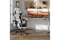 EcoFurnix Ergonomic Reclining Sofa Chair with Massage, Footrest & Modern Scandi Design - Fabric 1-Seater - thumbnail 1