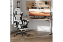 EcoFurnix Ergonomic Reclining Sofa Chair with Massage, Footrest & Modern Scandi Design - Fabric 1-Seater - thumbnail 5